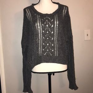 Gray Knitted Sweater